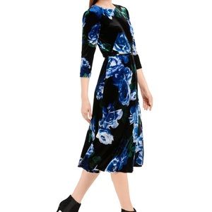 Calvin Klein velvet dress